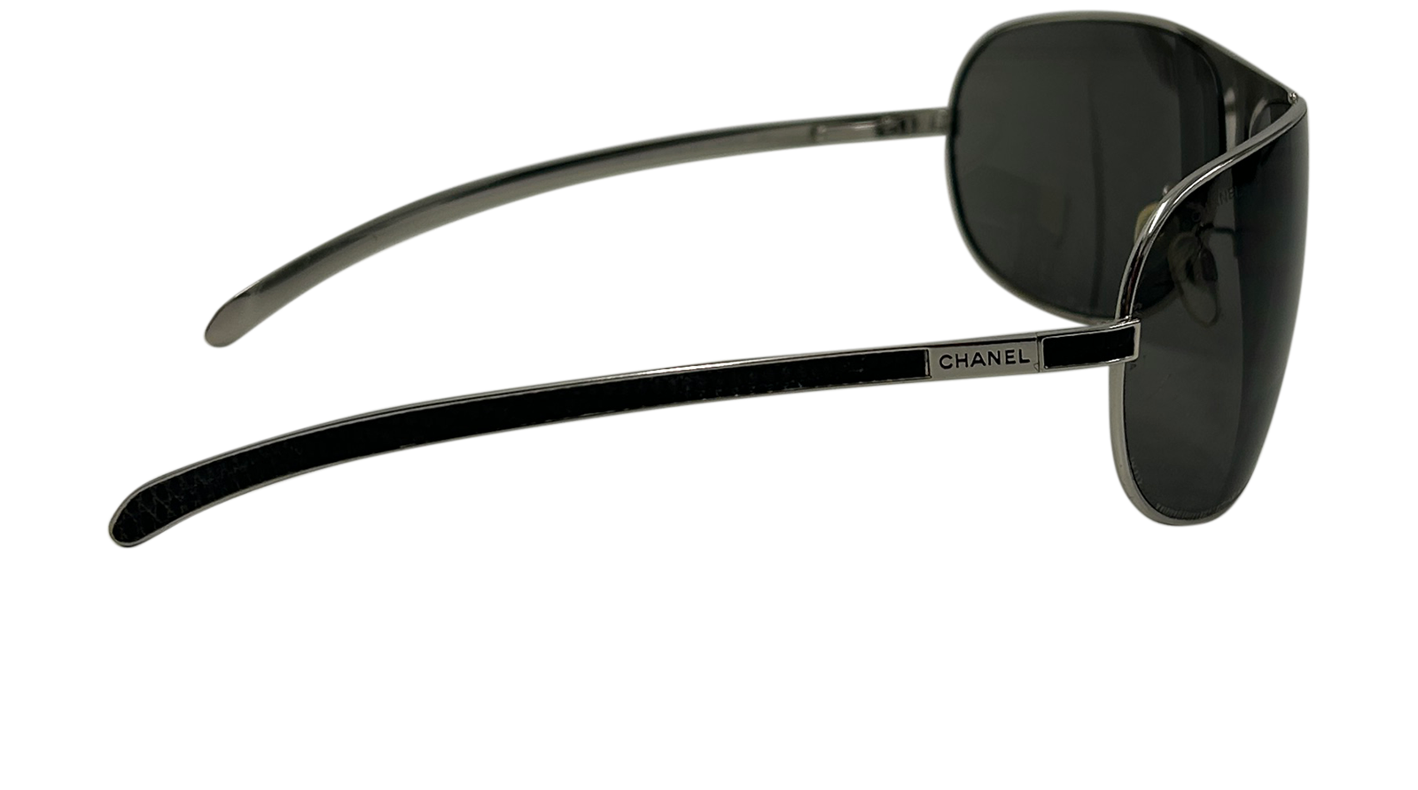 Chanel Gafas de Sol, 80&euro;, Accesorios, Negro, Metal - Gunmetal, Vista lateral